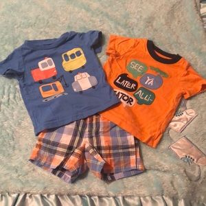 Boys short set